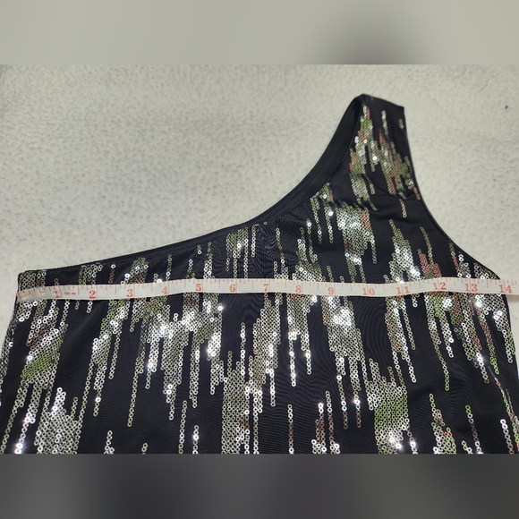 Charlotte Russe black and silver party dress - Picture 6 of 6